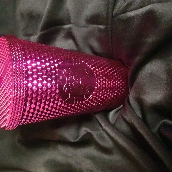 Starbucks Kitchen Starbucks Tumbler With Straw 6 Oz Bright Pink